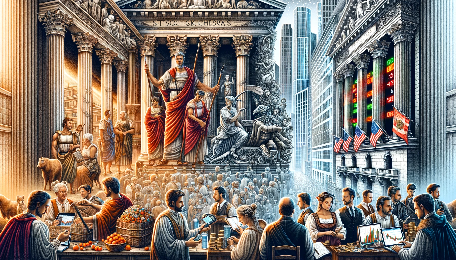The history of stock markets: from ancient Rome to Wall Street